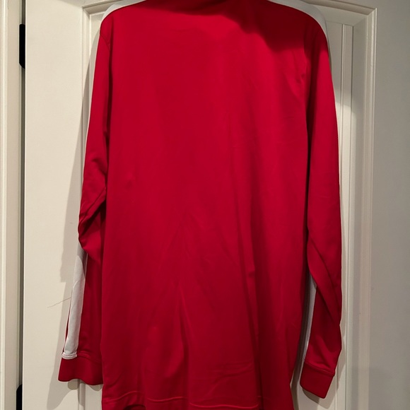 Under Armour Ole Miss Red Long-sleeve Full-zip Jacket Men's - Picture 5 of 5